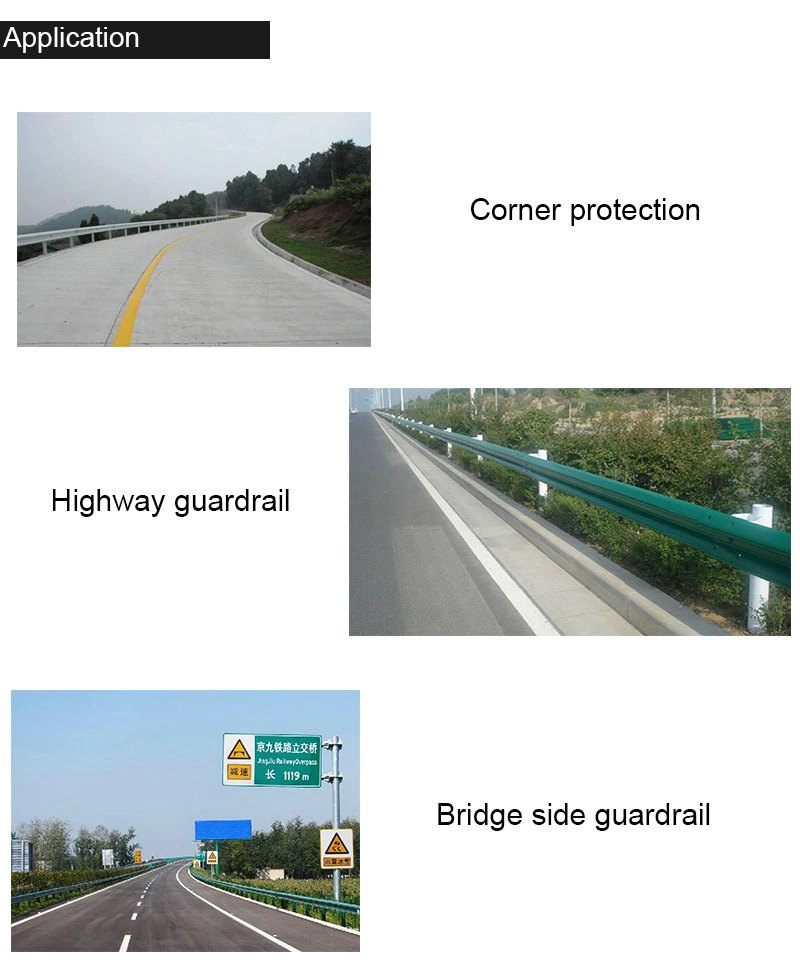 Highway Guardrail Post Z Profile Post for Road Crash Barrier